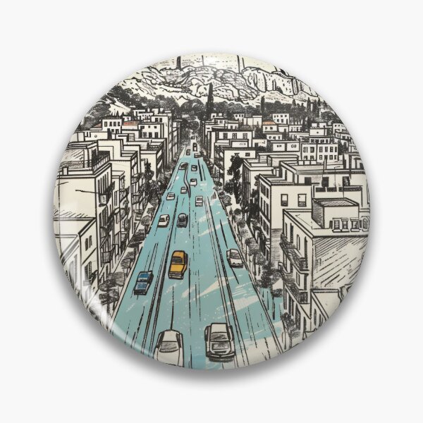 Item preview, Athens Greece Vintage Travel Poster Acropolis City Illustration designed and sold by NarjaShop.