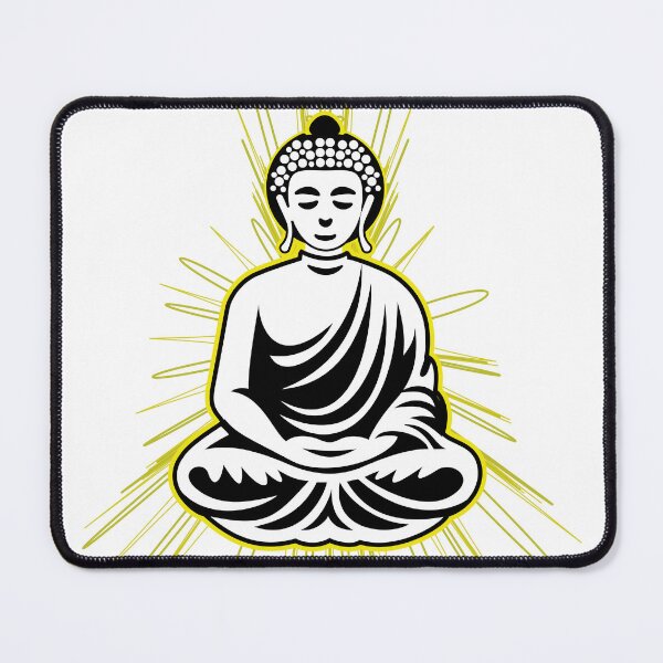 Item preview, Meditating Buddha - Transparent Zen Yoga Spiritual PNG Sticker designed and sold by Keltoi-art.