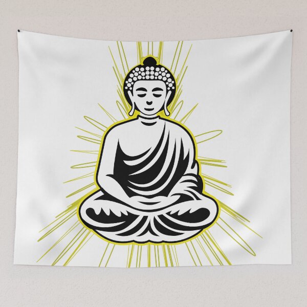 Item preview, Meditating Buddha - Transparent Zen Yoga Spiritual PNG Sticker designed and sold by Keltoi-art.