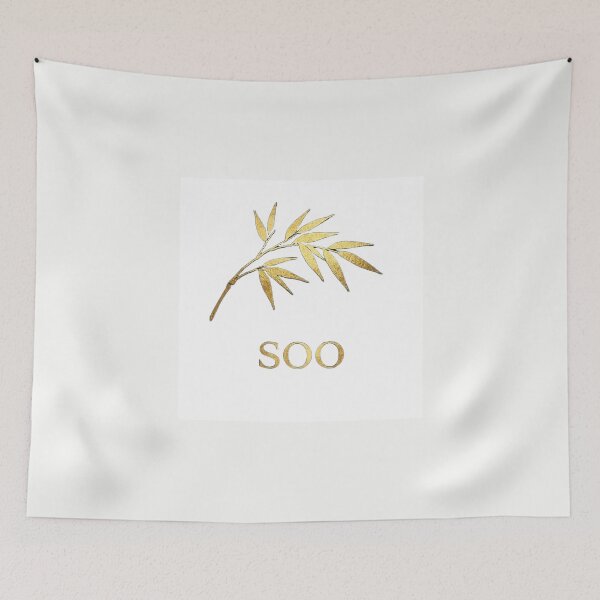 Item preview, Zen Bamboo Leaf with SOO Signature designed and sold by SOOstudio73.