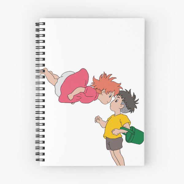 Item preview, Ponyo Sosuke Cute Ending Illustration designed and sold by Iska-Designs.