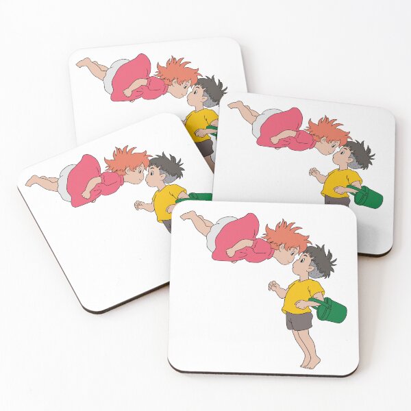 Item preview, Ponyo Sosuke Cute Ending Illustration designed and sold by Iska-Designs.