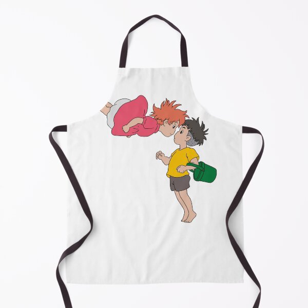 Item preview, Ponyo Sosuke Cute Ending Illustration designed and sold by Iska-Designs.