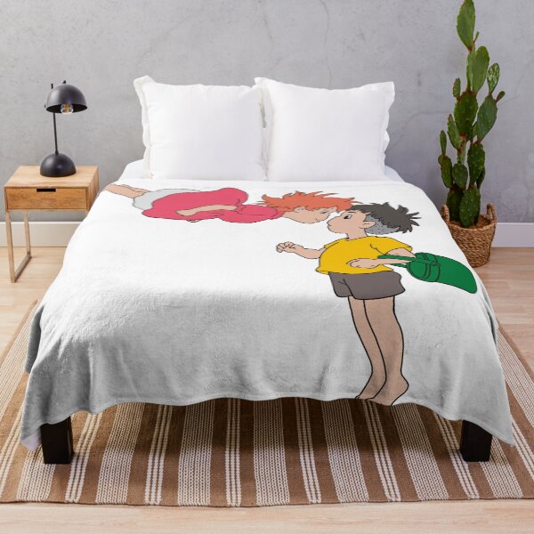 Item preview, Ponyo Sosuke Cute Ending Illustration designed and sold by Iska-Designs.