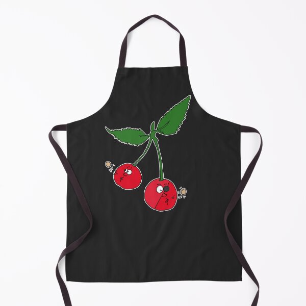 Item preview, Funny Cherries Spitting Seeds Cartoon – Cute Fruit Pirate Seed Spitting designed and sold by MyxaART.