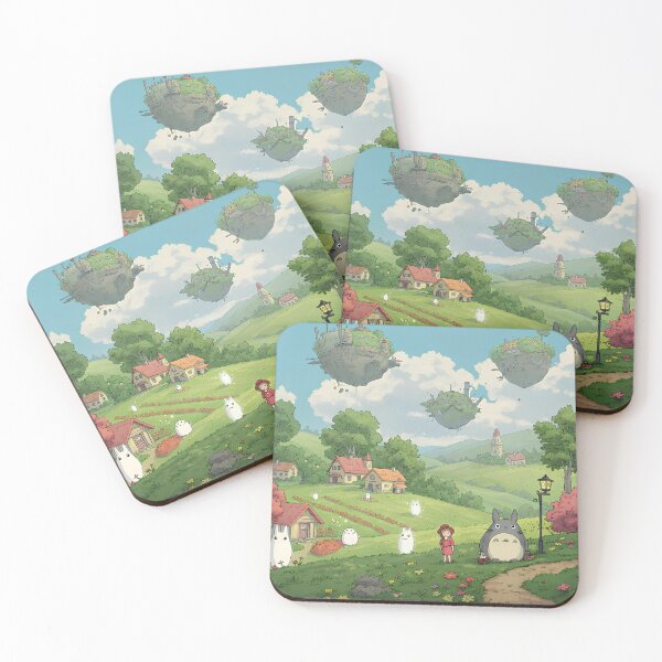 Item preview, Cute kawaii art girl [[toTOTORO]] go -%[ghiblis]%- picnic aways  designed and sold by ITsdnelinn.