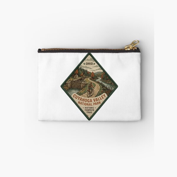 Item preview, Ohio Cuyahoga Valley National Park Historic Towpath Trail Bicycling Hiker Traveler designed and sold by Simsimah26Parks.