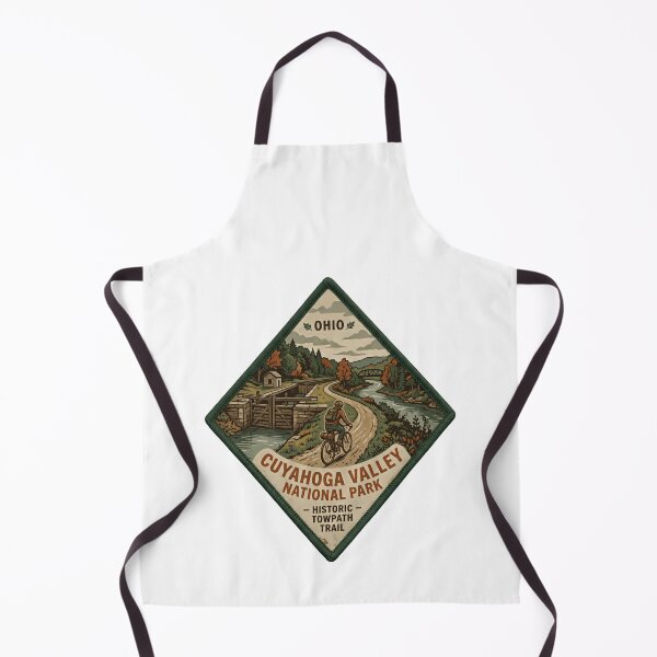 Item preview, Ohio Cuyahoga Valley National Park Historic Towpath Trail Bicycling Hiker Traveler designed and sold by Simsimah26Parks.