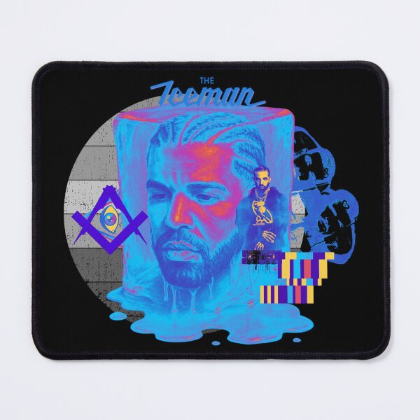 Item preview, Drake ICEMAN Graphic T-Shirt | Y2K Hip Hop Streetwear Neon Rap Art designed and sold by TRENDORART.