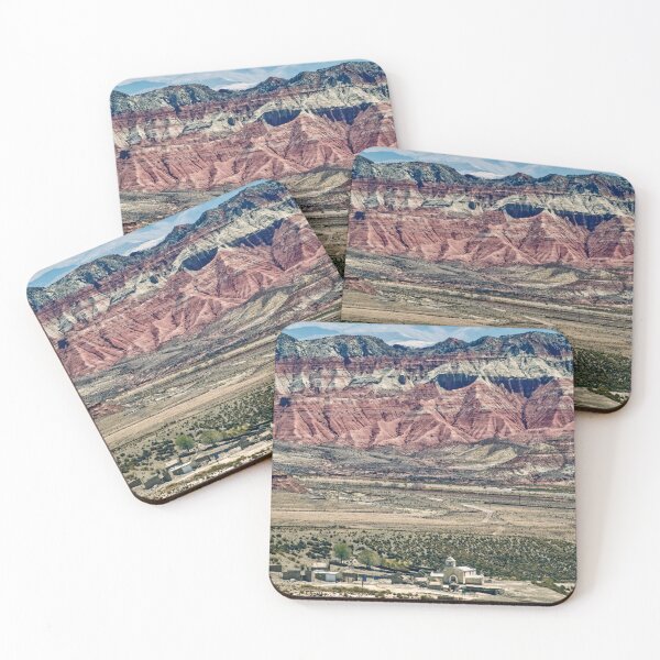 Item preview, Church of San Juan de Oro - Jujuy Landscape Multicolored Mountains Argentina designed and sold by Keltoi-art.