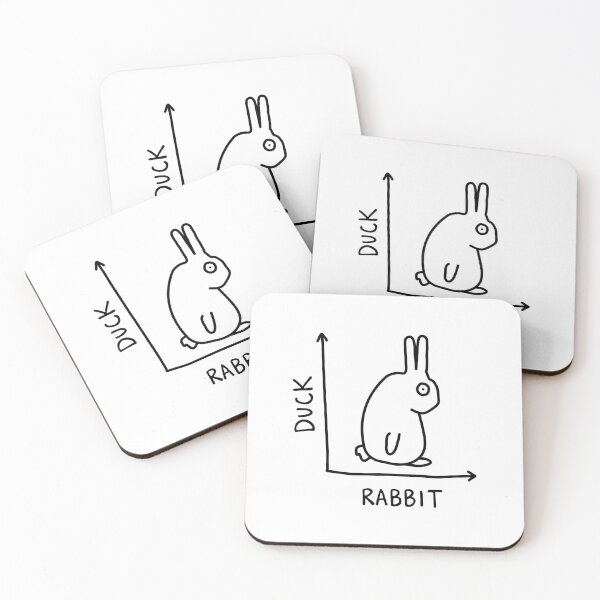Item preview, Science Nerd Duck Rabbit Physics Math designed and sold by NQArtist.