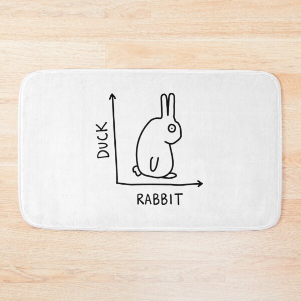 Item preview, Science Nerd Duck Rabbit Physics Math designed and sold by NQArtist.