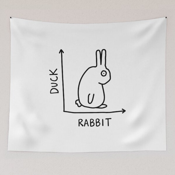 Item preview, Science Nerd Duck Rabbit Physics Math designed and sold by NQArtist.