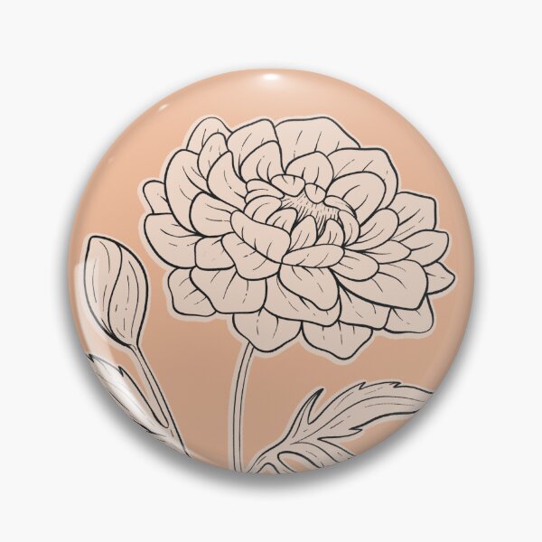 Item preview, Orange Marigold October Birth Flower Pretty Illustration designed and sold by winterpumpkin.