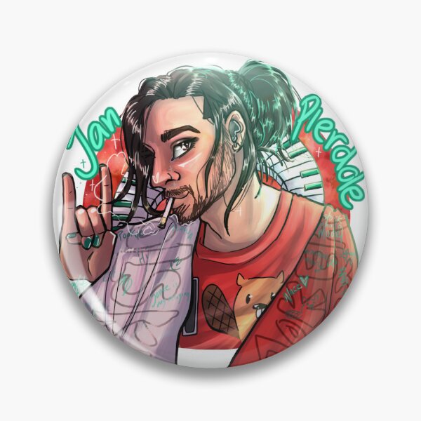 Item preview, Gig sticker 19 - Jan in Poland designed and sold by micahthemoon.