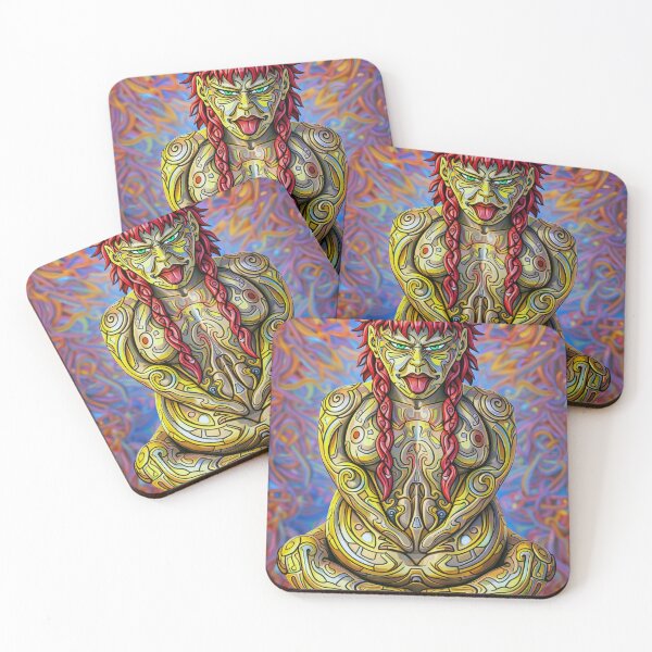 Item preview, Pachamama Mother Earth - Colorful Andean Deity Digital Portrait designed and sold by Keltoi-art.