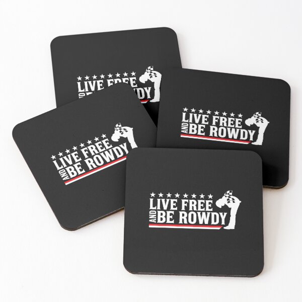 Item preview, Live Free And Be Rowdy Kyle Busch designed and sold by MartaNeubano.