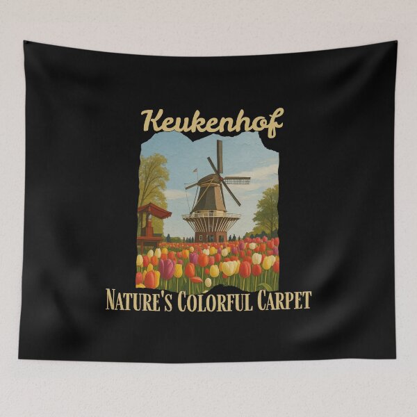 Item preview, Keukenhof Nature's Colorful Carpet designed and sold by Guess4best.