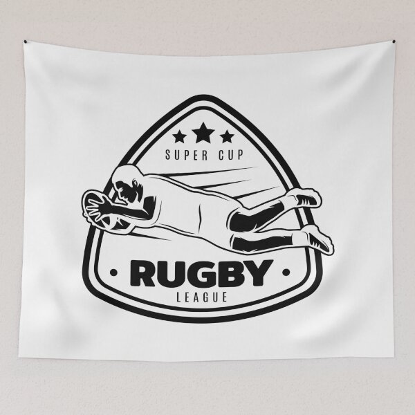 Item preview, Vintage Rugby League Try Scorer Badge Sticker designed and sold by topprinting.