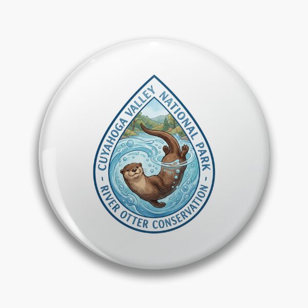 Item preview, Cuyahoga Valley National Park - River Otter Conservation Wildlife Supporter Nature Lover designed and sold by Simsimah26Parks.
