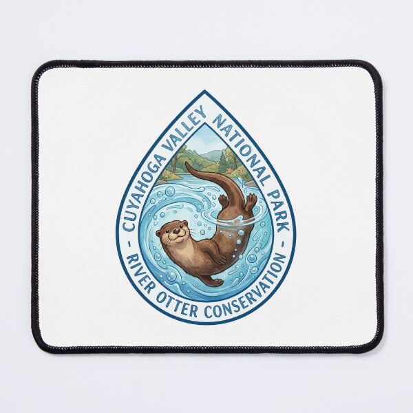 Item preview, Cuyahoga Valley National Park - River Otter Conservation Wildlife Supporter Nature Lover designed and sold by Simsimah26Parks.
