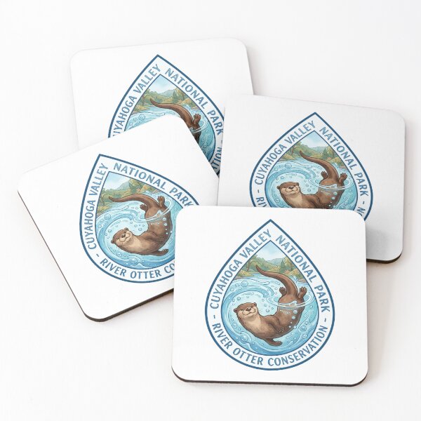 Item preview, Cuyahoga Valley National Park - River Otter Conservation Wildlife Supporter Nature Lover designed and sold by Simsimah26Parks.