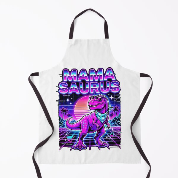 Item preview, Mamasaurus Retro Neon T-Rex Mom Dinosaur Funny Cool Mother's Day  designed and sold by graphixpolash.