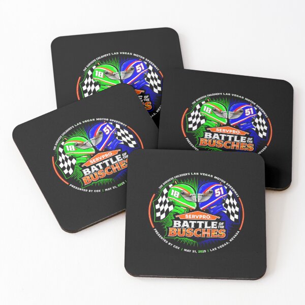 Item preview, Kyle Busch Kurt Busch Battle of the Busches NASCAR Servpro 18 51 Las Vegas designed and sold by MartaNeubano.