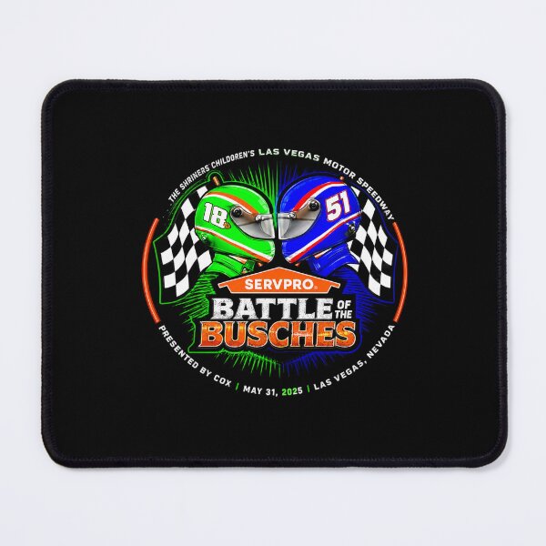 Item preview, Kyle Busch Kurt Busch Battle of the Busches NASCAR Servpro 18 51 Las Vegas designed and sold by MartaNeubano.