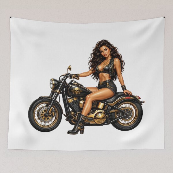 Item preview, "Biker Rebels: The Feminine Elegance" designed and sold by CHRIST5000.