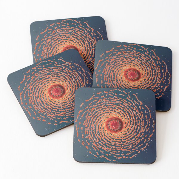 Item preview, Spiral Fire Vortex - Abstract 3D Art Orange Flames Swirl designed and sold by Keltoi-art.