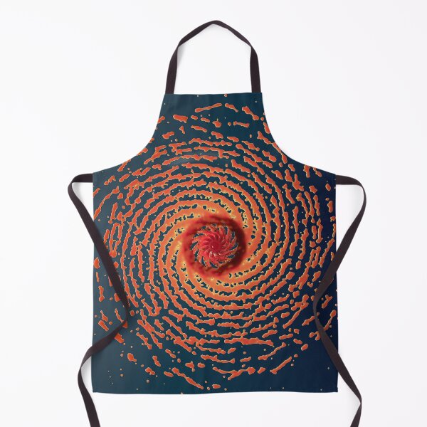 Item preview, Spiral Fire Vortex - Abstract 3D Art Orange Flames Swirl designed and sold by Keltoi-art.