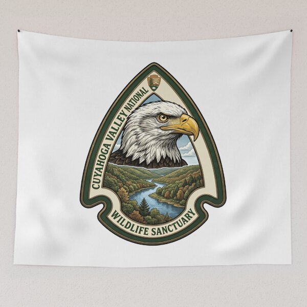 Item preview, Cuyahoga Valley National Wildlife Sanctuary Ohio Eagle National Park Nature Outdoors Hiker designed and sold by Simsimah26Parks.