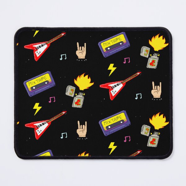 Item preview, Retro Rock N Roll Sticker Pack Pixel Art designed and sold by RetroRlx.