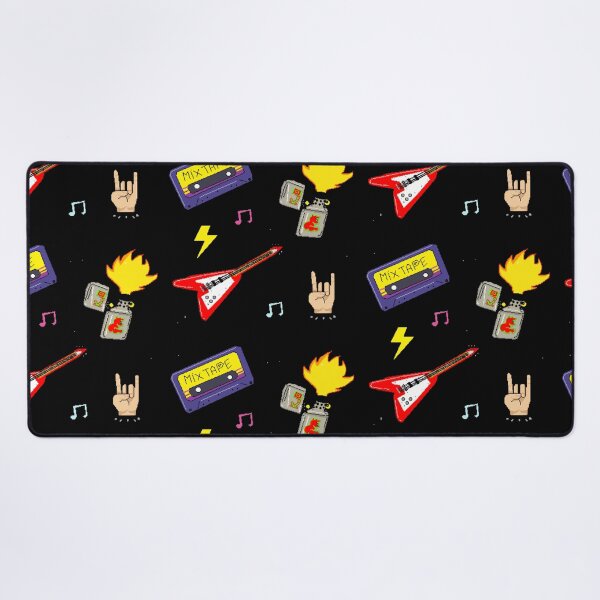 Item preview, Retro Rock N Roll Sticker Pack Pixel Art designed and sold by RetroRlx.
