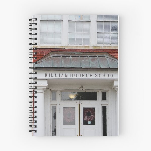 Item preview, William Hooper School Facade designed and sold by Cynthia48.