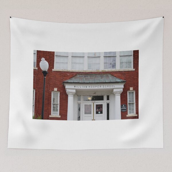 Item preview, William Hooper School Facade designed and sold by Cynthia48.