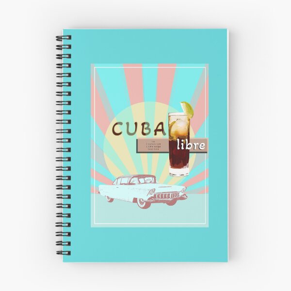 Item preview, Cuba Libre Coctail Recipe designed and sold by FanitsaArt.