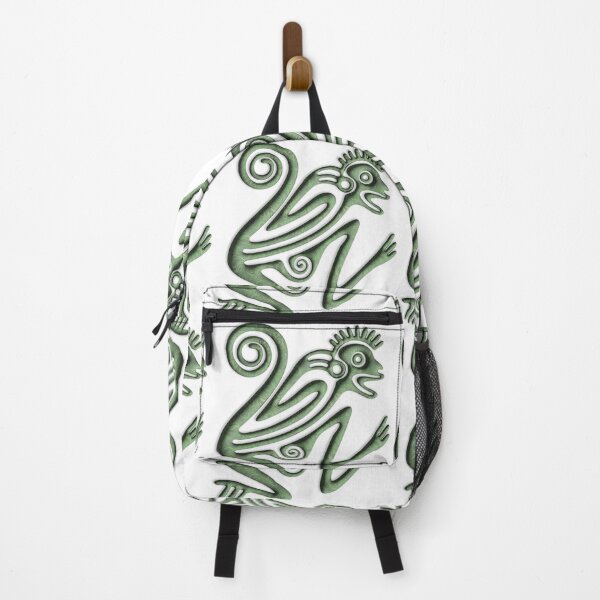 Item preview, Pre-Columbian Monkey - Transparent Green Mayan Totem Animal PNG Sticker designed and sold by Keltoi-art.