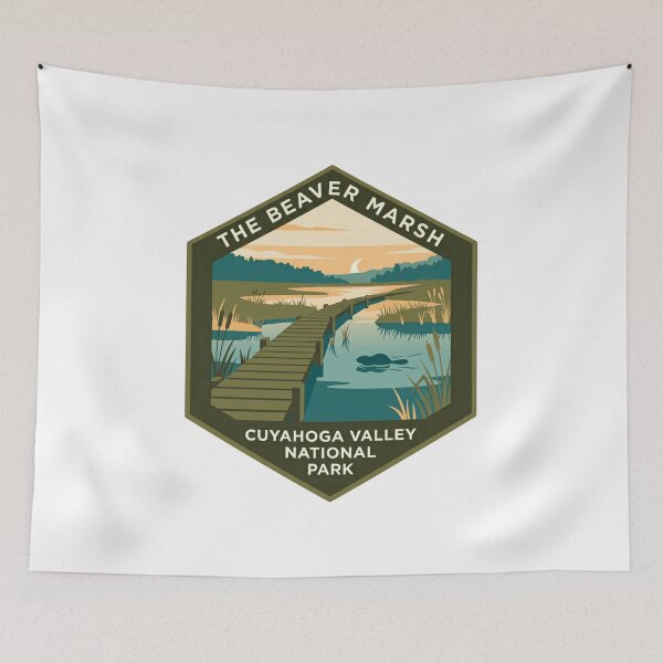Item preview, The Beaver Marsh Cuyahoga Valley National Park Hiking Nature Travel Souvenir designed and sold by Simsimah26Parks.