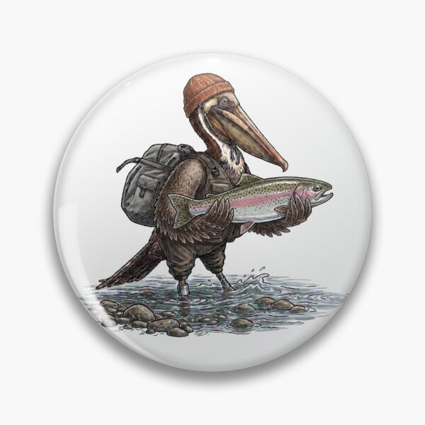 Item preview, The Prepared Pelican: Trout Angler Adventurer designed and sold by orioleoutdoor.