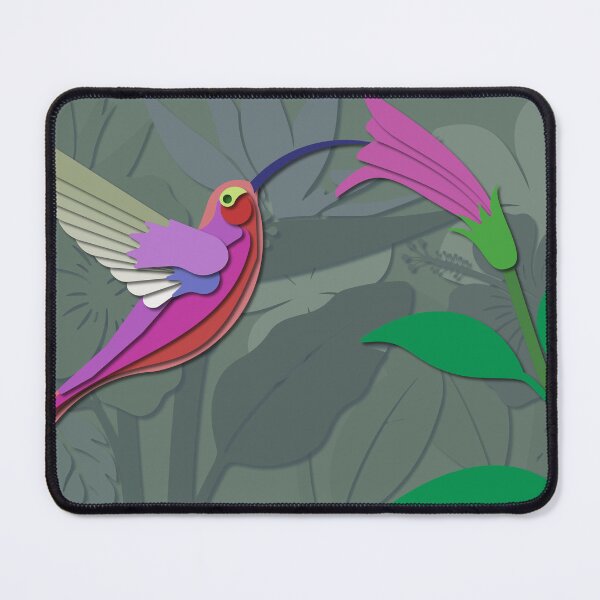 Item preview, Stylized Hummingbird - Geometric Hummingbird - Colorful Tropical Bird - Vector Illustration designed and sold by Keltoi-art.