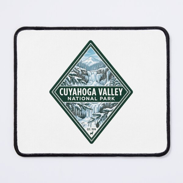Item preview, Cuyahoga Valley National Park Winter Nature Hiking Explorer Est 1974 designed and sold by Simsimah26Parks.