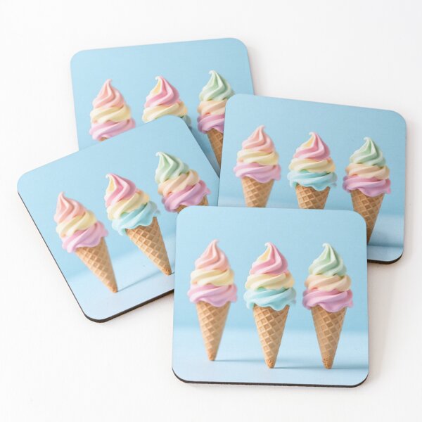 Item preview, Pastel Soft Serve Cones designed and sold by omg-designs.