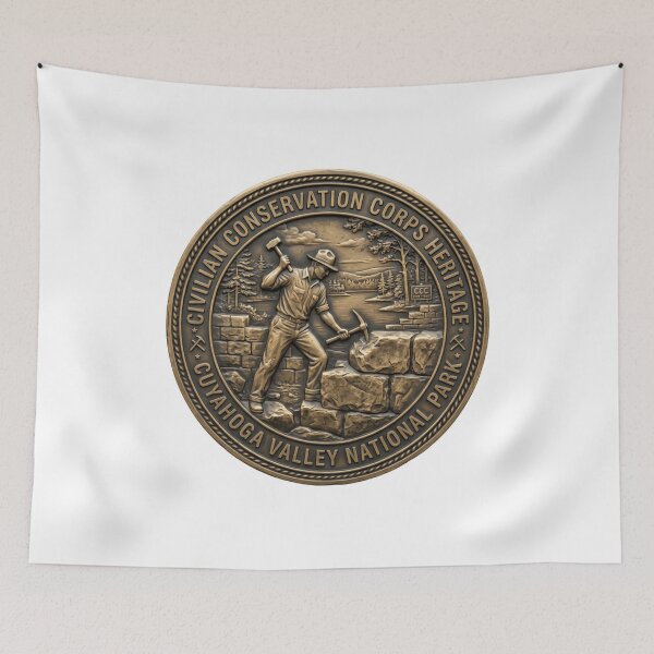 Item preview, Civilian Conservation Corps Heritage - Cuyahoga Valley National Park US History Conservation Park Visitor designed and sold by Simsimah26Parks.