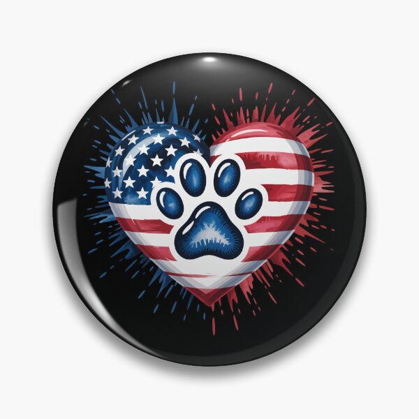 Item preview, usa paw pring  designed and sold by jkrphoto.