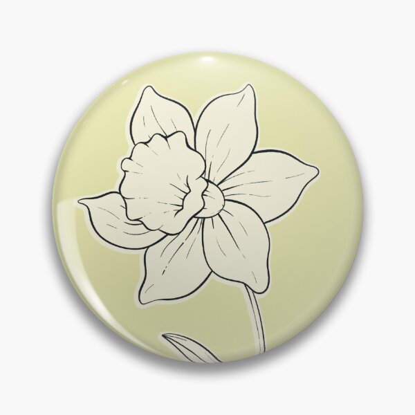 Item preview, Green Narcissus December Birth Flower Pretty Illustration designed and sold by winterpumpkin.