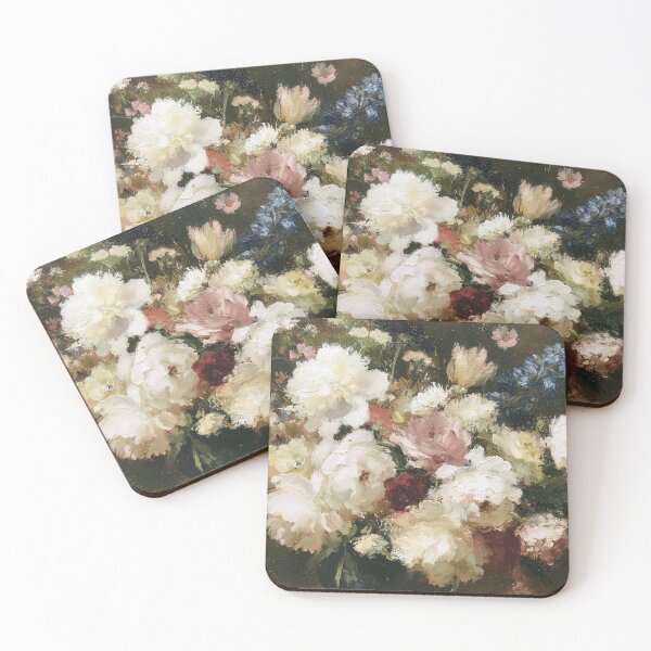 Item preview, Vintage Floral Bouquet Wall Art designed and sold by nordicanvas.