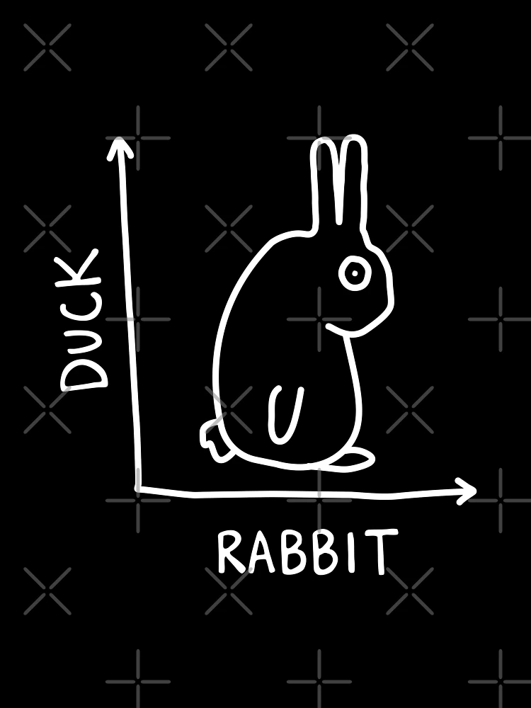 Thumbnail 3 of 3, Scarf, Science Nerd Duck Rabbit Physics Math designed and sold by NQArtist.
