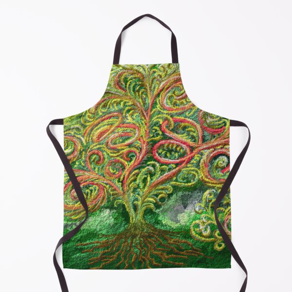 Item preview, Tree of Life Golden Spirals - Digital Painting Sacred Symbol designed and sold by Keltoi-art.